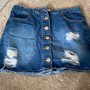 Jean Skirt